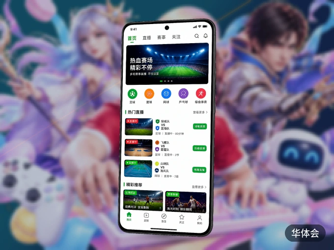 下载华体会 APP，随时关注赛况